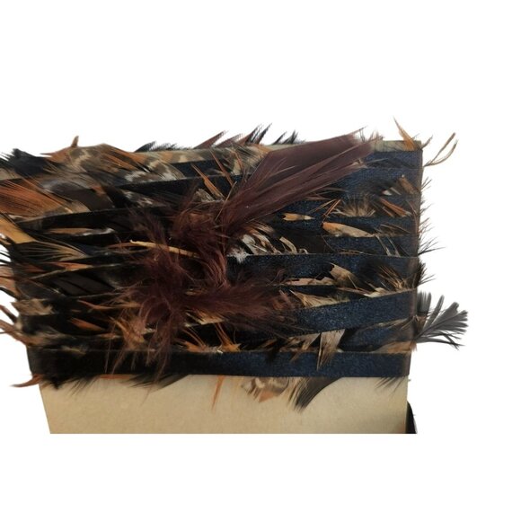 Mixed Feather Craft Lot Natural & Dyed Unopened Packs Hat & Floral Decor Use - Picture 4 of 14